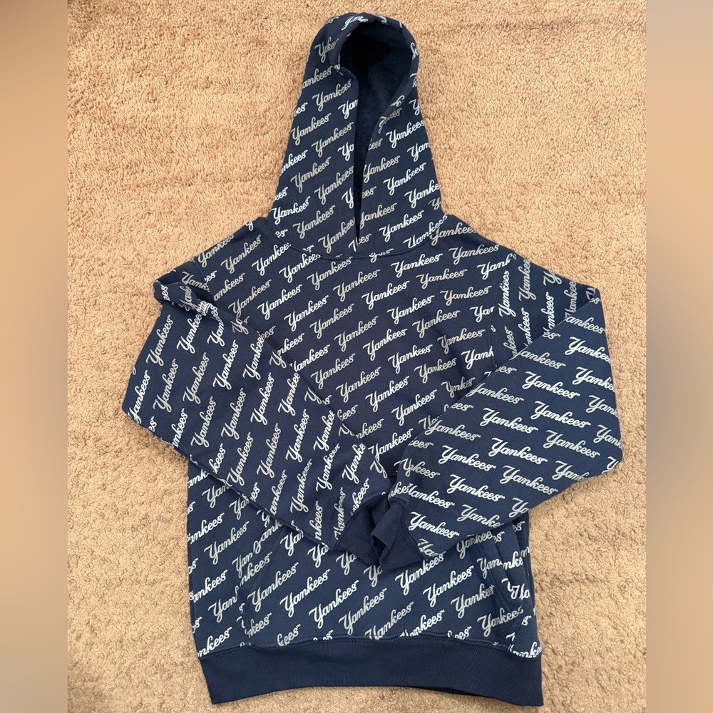 Stitches Navy Yankees Men's Hoodie